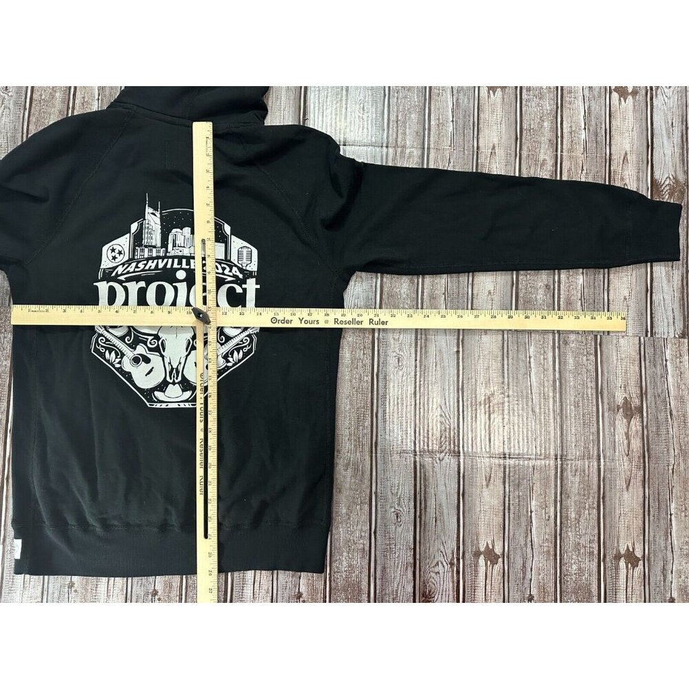 Reigning Champ nasville 2024 project Hoodie Size M Black NWT - Picture 6 of 7